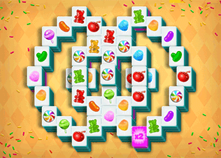 Candy Mahjong - Online Žaidimas