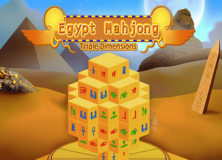 Play Egypt Mahjong Triple Dimension 3D - Mahjong 247
